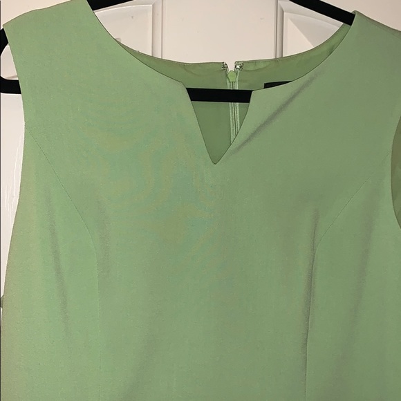 NWT Nine West neon dress with geometric accent - Picture 7 of 7